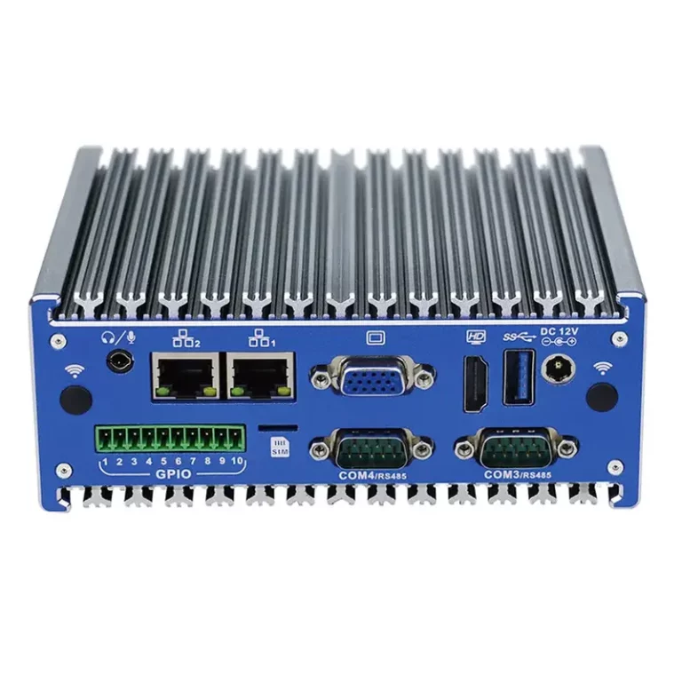 Fanless Mini Industrial PC – Intel Celeron J1900, 8GB RAM, 240GB SSD, Linux
