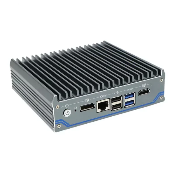 4 LAN Fanless Mini PC Intel Celeron J6412