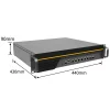2U Firewall Appliance with Pentium/ I3/ I5/ I7, 6 x LAN, 2 x SFP