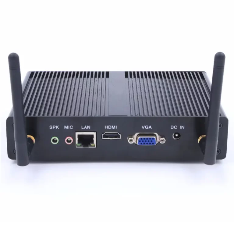 Fanless Mini PC Intel 2955U 3825U i3 4020Y i5 4200Y