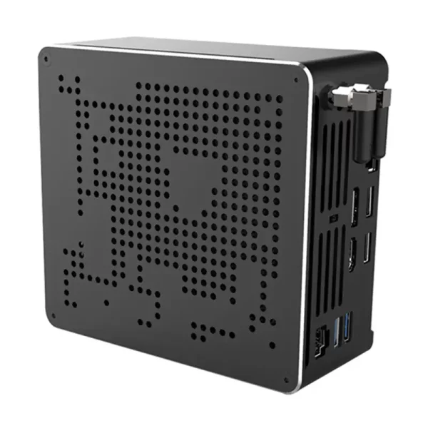 Mini Desktop PC 10750H i7 Mini PC Windows 11 Dual LAN