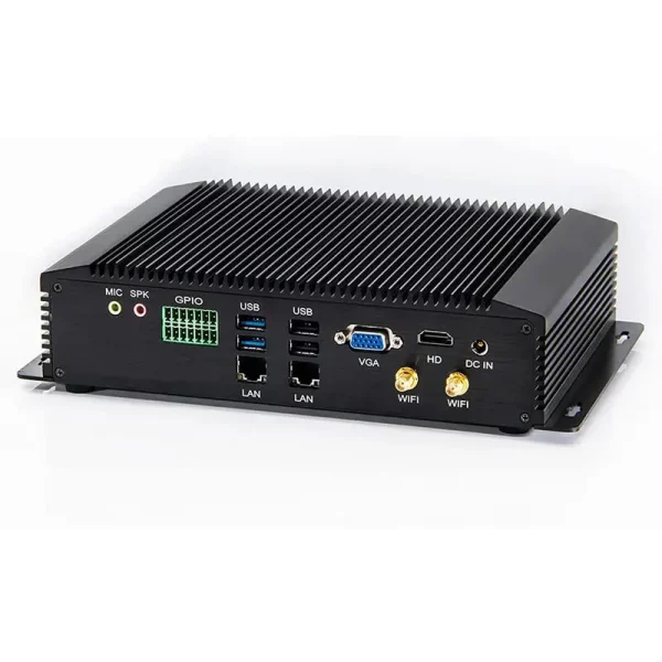 Powerful Mini PC, Fanless Industrial PC, Intel i5 Dual Core