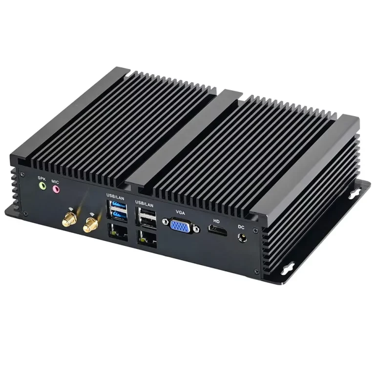 Partaker Fanless Industrial Mini PC Intel Core i7-10510U