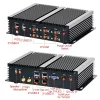 Mini Embedded Fanless Industrial PC, Core i3 i5 i7, Linux
