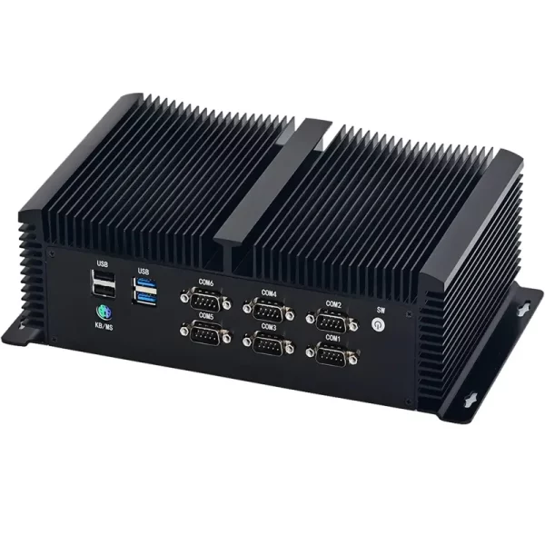 New Fanless Industrial Mini PC Intel core i5 4278U Dual Lan