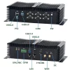 Mini 8*USB Industrial Computer Dual RS232 Lan Fanless PC