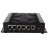 6 Lan Mini PC Multi NIC Industrial 10th Gen i7 10510U DDR4 Dual Cores 8GB Fanless