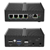 x86 Mini PC with 4 Intel Gigabit Ethernet