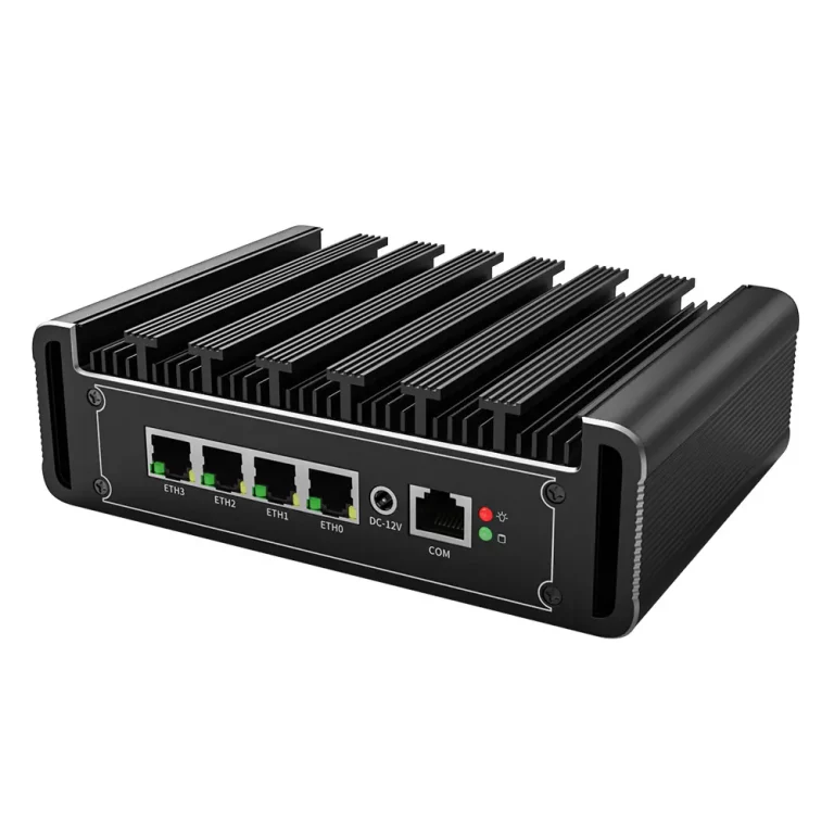 This compact pc has 4x In-tel 2.5Gigabit LAN ports and was pre-installed with pf-sense