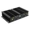 Dual Lan Industrial Mini PC Core I3 4010U i5 4200u i7 4500u 6COM RS232