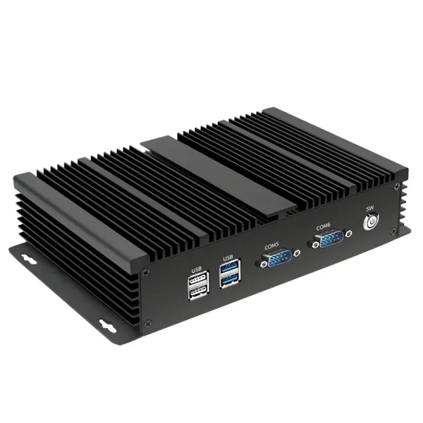 Core i5 Fanless Mini PC, Dual LAN