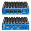 Fanless Mini PC with 2.5G Gigabit Lan,Firewall Micro Appliance Celeron J4125