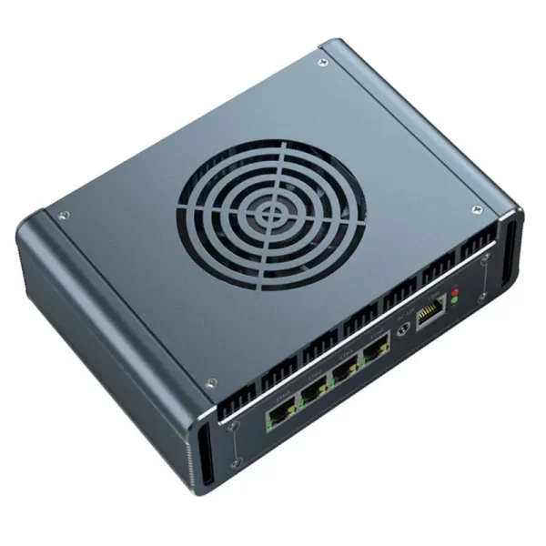 This compact pc has 4x In-tel 2.5Gigabit LAN ports and was pre-installed with pfsense