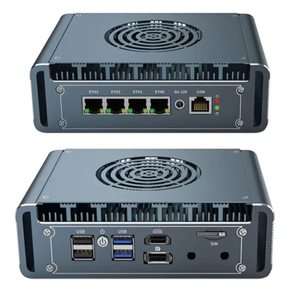 Firewall Network pfsense firewall router Mikrotik PFSense ROS · 4 Gigabit LAN Mini PC
