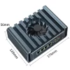 Intel N5105 RAM 8GB SSD-NVMe 256GB 4x Intel i225v LAN pfsense Firewall Mini PC