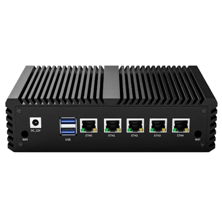 Firewall Mini PC Pentium N6005 N5105 4*Intel i226-V 2.5G Lans 2*DDR4 2*M.2 NVMe AES-NI Home Router PC Network Security Appliance