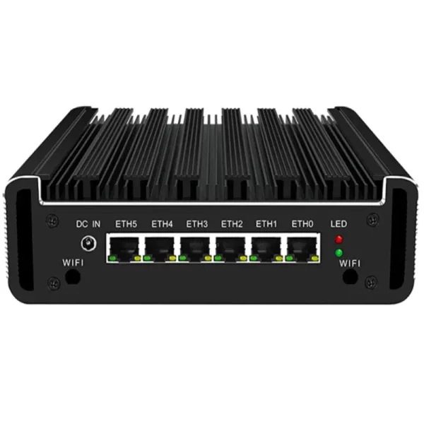 6 LAN pFsense firewall mini pc 11th Gen i5-1135G7