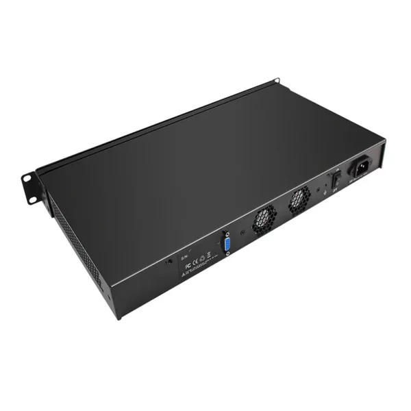 J1900 4 Gigabit LAN 1U rackmount network security firewall support pFsense