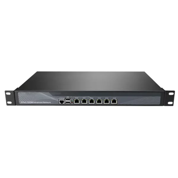 Firewall Router 1U Rack Server 6 LAN Core-i7 7660U