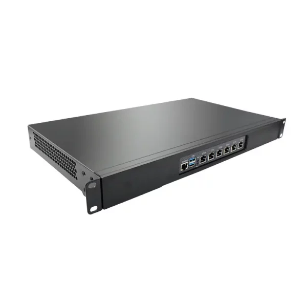 1u Rackmount Server Chassis With 6 Lan Ports