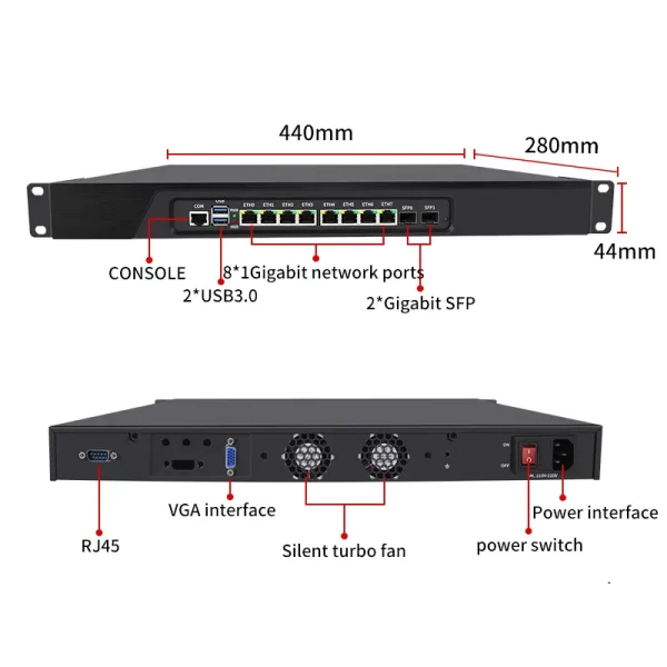 8 ethernet lan firewall