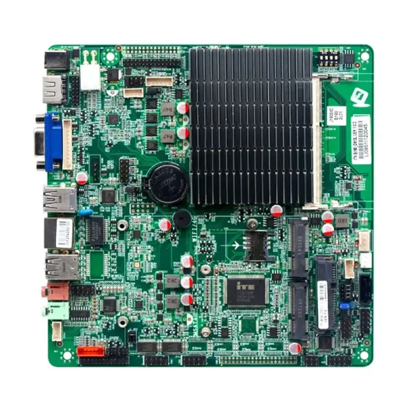 170mm x 170mm Fanless Cooling Mini-ITX POS Motherboard Intel® Celeron J1900/2.0GHz quad core processor