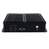 Mini PC Fanless Design Intel Core i5 i7 Dual Lan 4K Output Gaming Industrial Computer
