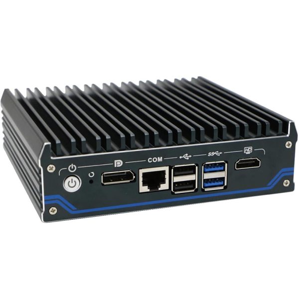 4 LAN Fanless Mini PC Intel Celeron J6412