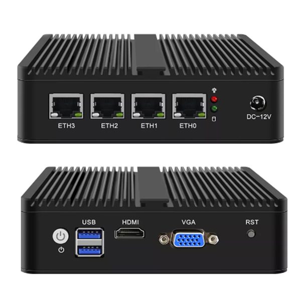 4 LAN Firewall Mini PC