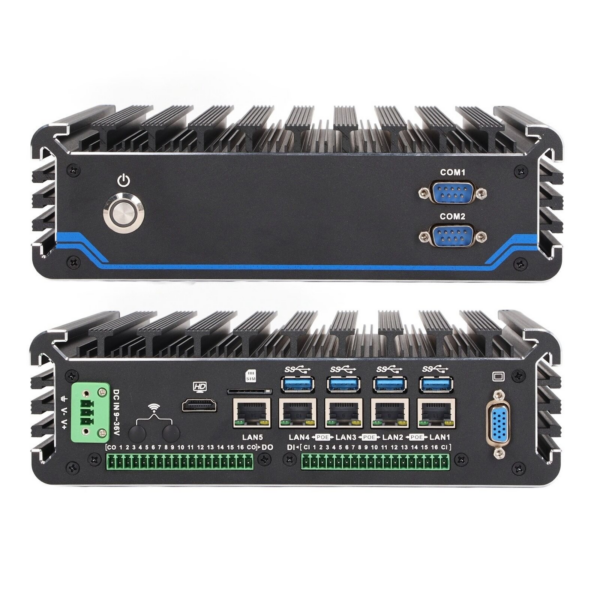 industrial pc mini fanless