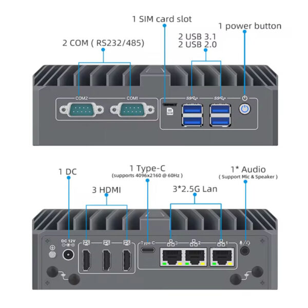 Ultra Fanless mini pc